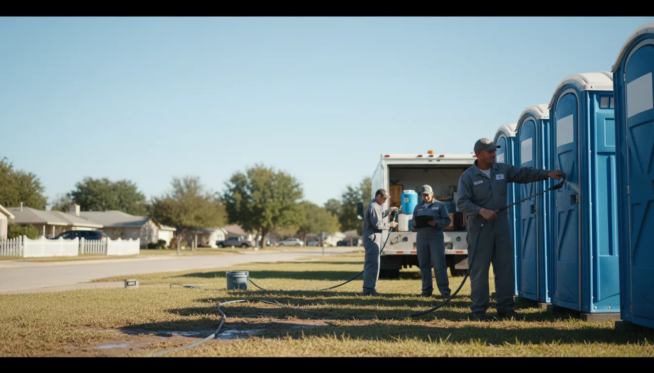 Long-Term Portable Toilet Rental in Greenfield, OK near me